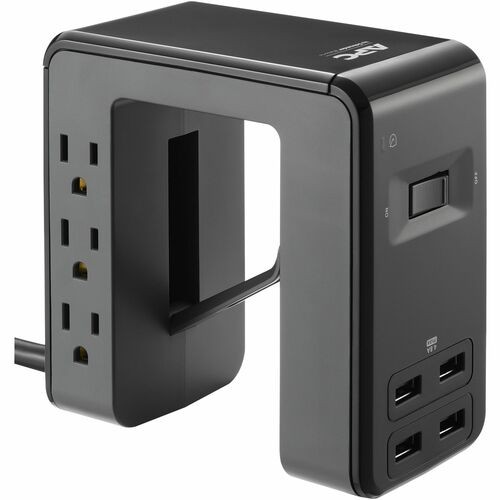 APC by Schneider Electric SurgeArrest Essential 6-Outlet Surge Suppressor/Protec - Picture 1 of 7