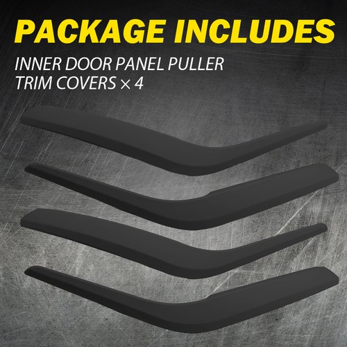4X Interior Door Handle Cover Black For BMW X1 E84 2009-16 Driver & Passenger - Picture 10 of 10