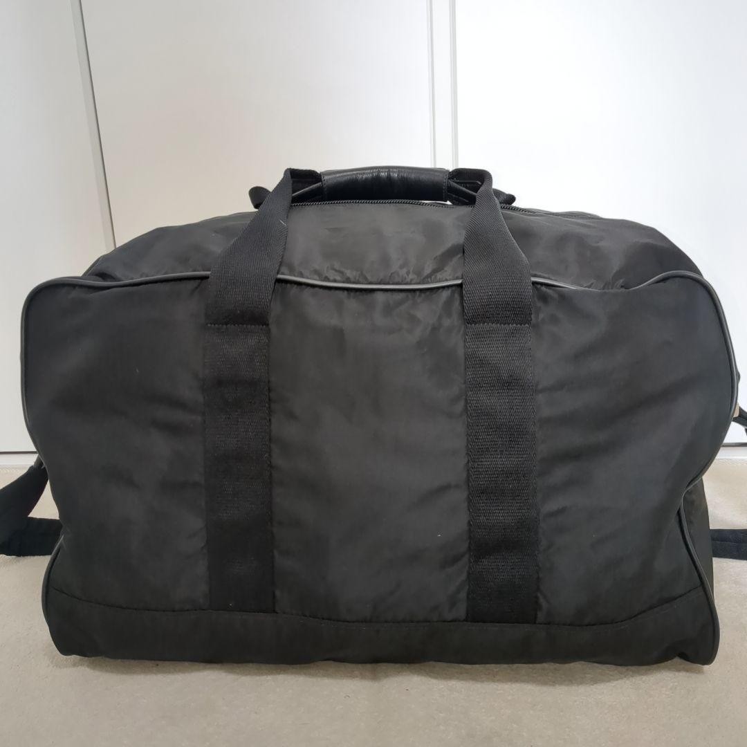 Excellent condition PRADA Boston bag 2way black triangle logo tessuto nylon thumbnail 3