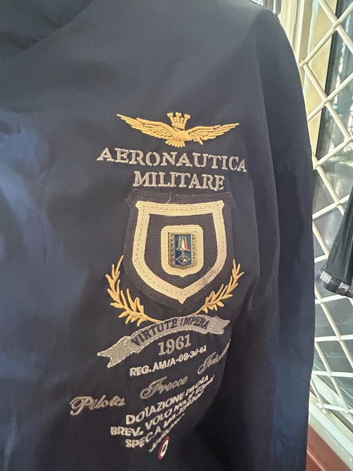 GIUBBOTTO ANTI G PILOTA AERONAUTICA MILITARE TAGLIA 52 - Immagine 3 di 4