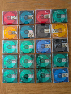 20 Recordable Mini Discs for Sony Mini Disc Players 74 Minutes