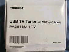 Toshiba USB TV Tuner for MCE Notebooks PA3518U-1TVN New