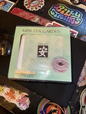 Mini Desktop Zen Garden Kit Life In Miniature Asian Arts Brand New in box sealed