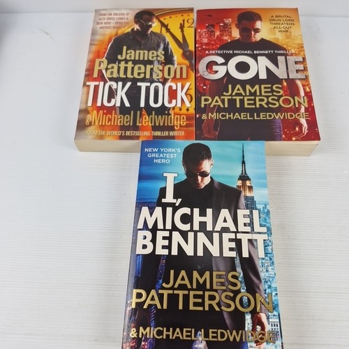 Tick Tock, I, Michael Bennett And Gone by James Patterson (Paperback, 2011) - Picture 1 of 14