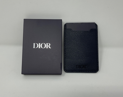 Dior Beaute Fragrances Smartphone Card Holder Black Porte-Carte
