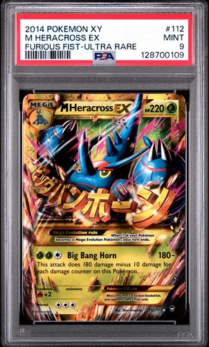 M Heracross-EX graded PSA 9 for sale on eBay