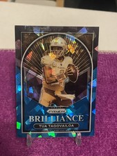 2022 PANINI PRIZM FOOTBALL BRILLIANCE TUA TAGOVAILOA #B-19 BLUE ICE PRIZM SP#/99