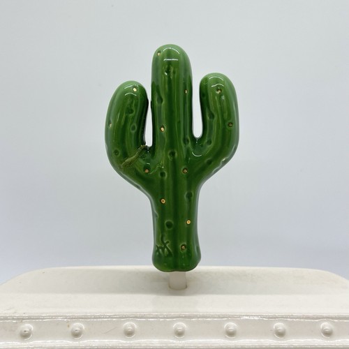 Nora Fleming Mini Saguaro Cactus Retired Rare Southwestern Desert As-Is