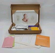 KeaBabies DUO Baby Handprint Footprint Keepsake Frame New Open Box