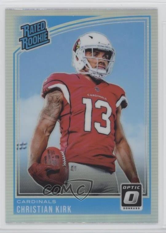 2018 Donruss Optic Rated Rookie Holo Prizm Christian Kirk #163 l3b