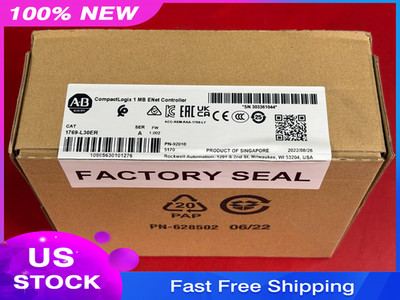 FACTORY SEALED ALLEN BRADLEY 1769-L30ER SER A COMPACTLOGIX 1 MB ENET CONTROLLER