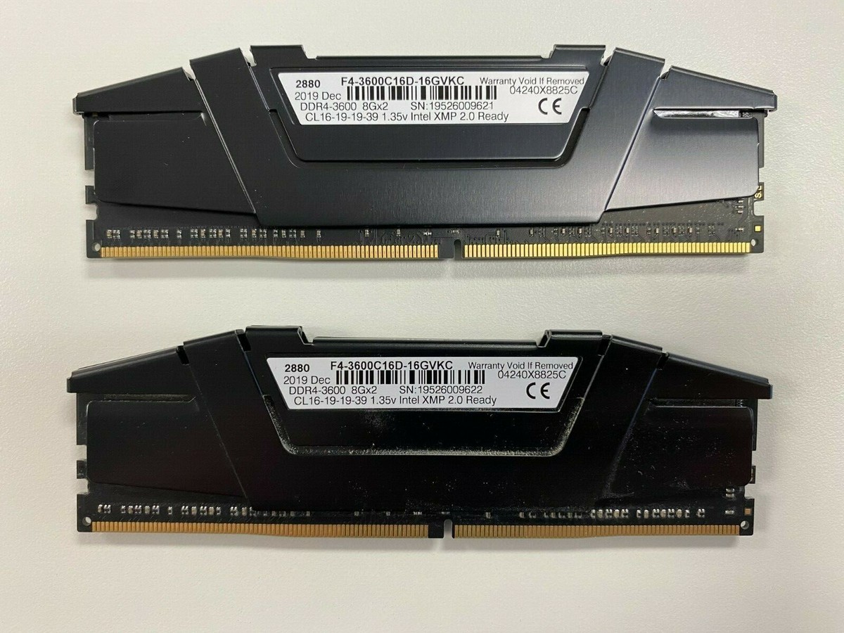 Mémoire RAM G.skill Ripjaws 4 Series - DDR4 - kit - 16 Go: 2 x 8 Go