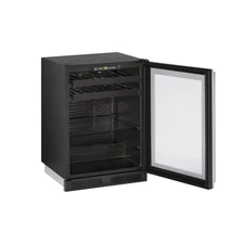 U-Line U1224BEVS-00B 24" Stainless Steel Beverage Center