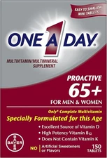 One A Day Proactive 65+, Mens & Womens Multivitamin, Supplement - 150 Count