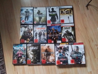 PC Spiele ab 18 Jahren, Konvolut mit diversen Artikel.z.B. Call of Duty,Fallout