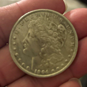 1904 Morgan Silver Dollar One Dollar $1 US Coin