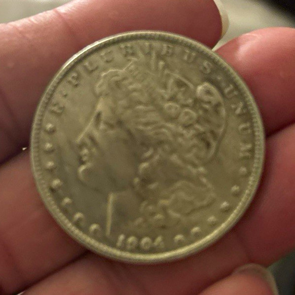 1904 Morgan Silver Dollar One Dollar $1 US Coin