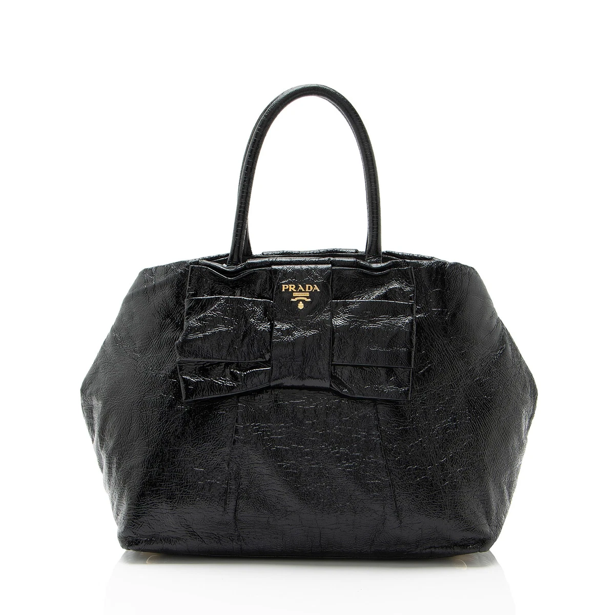 PRADA Bow Black Bags & Handbags for Women for sale | eBay
