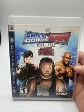 WWE SmackDown vs. Raw 2008 Featuring ECW (Sony PlayStation 3, 2007) Complete