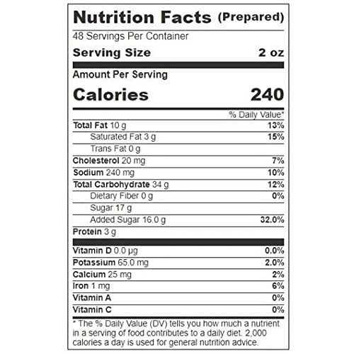 Otis Spunkmeyer Individually Wrapped Cinnamon Cake Crumb Loaf, 4 Ounce -- 24 per - Picture 2 of 4