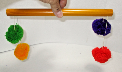 Pom Pom Prayer Stick Magic Trick - Very Funny, MC Bit, Clowns, Walk Around Magic - Picture 2 of 3