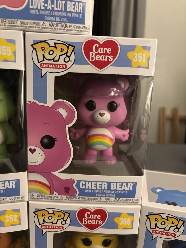 Lote de 7 osos de cuidado Funko Pop abovedados Foto 4 de 4
