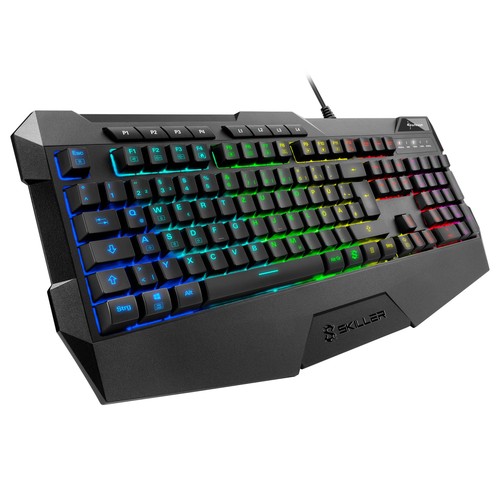 Sharkoon Skiller SGK4 Gaming Keyboard RGB, N-Key-Rollover, (Deutsches Tastaturla - 第 1/6 張圖片
