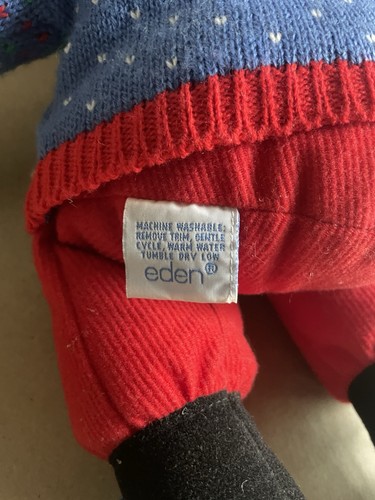 1998 Eden Plush Arthur the Ice Skater w/ Hang Tag - Vintage, Hard to Find - Picture 4 of 4