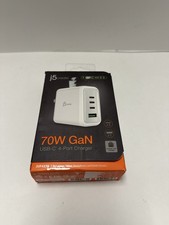 j5create - 70W GaN USB-C 4-Port Charger - White Model:JUP4370