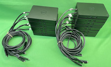  LOT OF 15 Dell K17A WD15 USB-C USB 3.0 HDMI 4K Docking Station