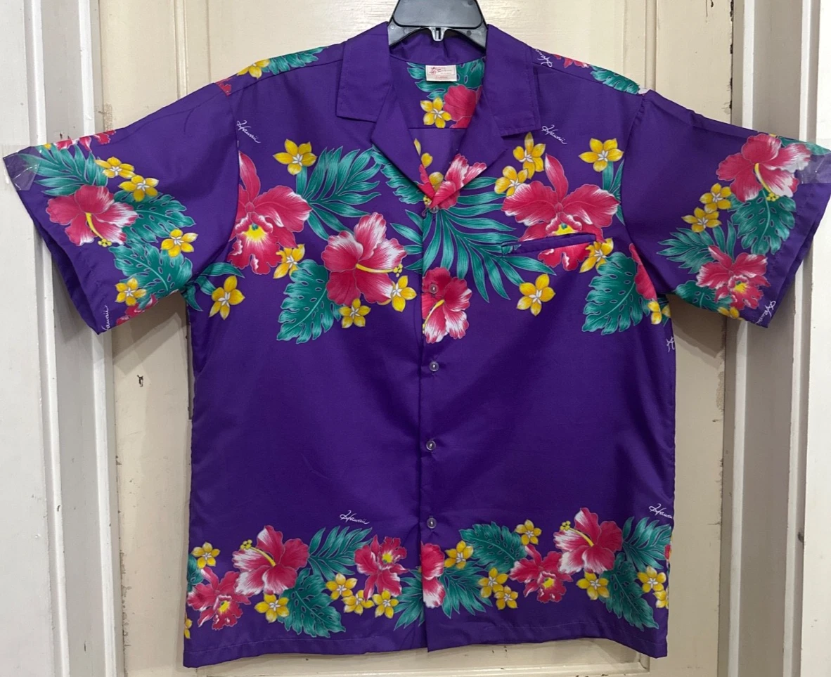Kalena Fashion Hawaiian Shirt Size XL