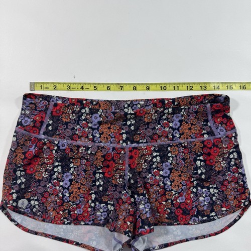 Smartwool Active Lined Shorts Size Small Ultra Violet Meadow Print - Picture 6 of 6