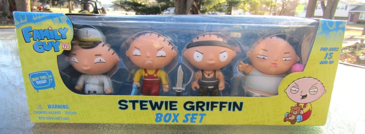 Figurine Stewie Griffin Family Guy Mezco 2006 - Vintage Neuve Sous Blister
