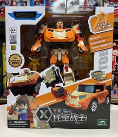 Color Box Tobot Transform Car Action Doll MINI Warrior Car Children's Gift