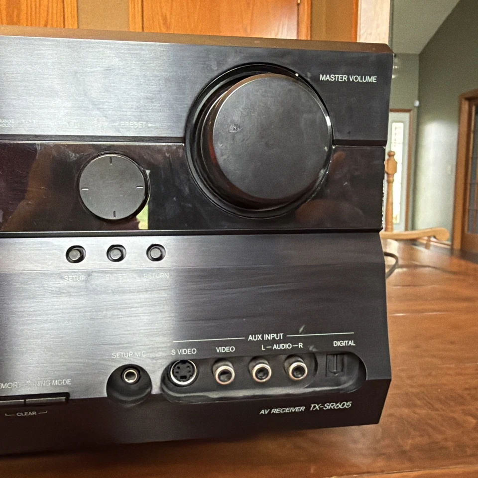 Onkyo TX-SR605 Audio Video Receiver Black, Home Theater, 7.1 Channel - Image 2 of 4