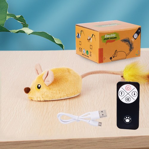 Cat Kitten Interactive Mouse Toy Automatic Moving Electric Mouse Teaser Toy Gift - Picture 11 of 17