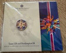 2024 Olympic Team GB & Paralympics GB 50p Fifty Pence Coin BU Pack