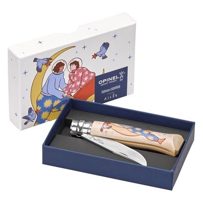 Opinel No 08 EDITION COSMOS, Asile, Taschenmesser, limitierte Auflage / 10001186
