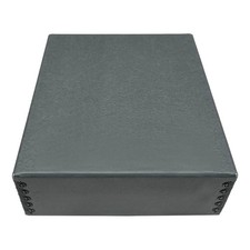 , Archival Storage Box, Acid-Free Drop Front Museum Box with Metal Edge for S...