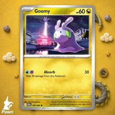 pokemon card goomy Amazon.com: Pokmon Center: Pokmon TCG: We're Sleeves (65 Sleeves) : Toys & Games Common Card Type Goomy #66 Prices | Pokemon