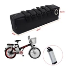 Electric Bike Battery Bag Case Bicycle Storage Protection Waterproof 40x12x 8cm
