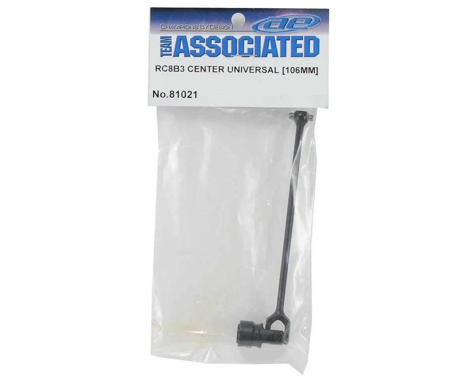 Team Associated Center Universal 106mm ASC81021 RC8B4, RC8B3.2, RC8B3.2e, ... - Bild 2 von 2