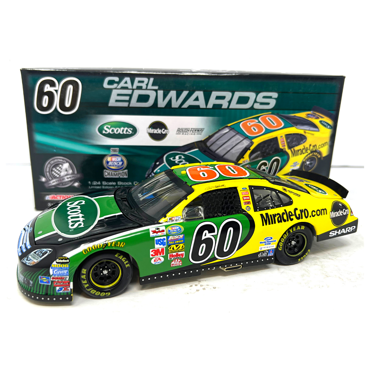 Action Nascar #60 Carl Edwards Scotts Busch Champion 2007 Fusion 1