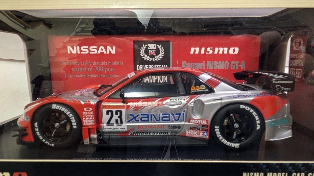 XANAVI NISMO GT-R 2003 JGTC GT500 #23 AUTOart 1/18 TAS XANAVI NISMO GT-R 2003 JGTC GT500 #23 AUTOart 1/18 TAS