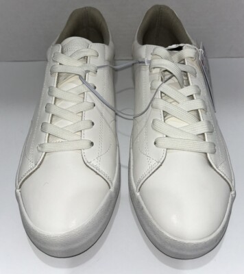 Bershka Men's White Monochrome Walking Casual Athletic