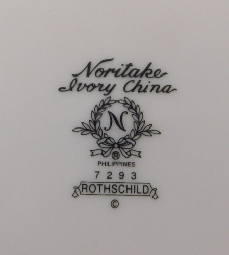 NORITAKE ROTHSCHILD MUSTER 7293 FELGE SUPPENSCHÜSSEL (S) 8 1/4" NEUWERTIG!! - Bild 4 von 4