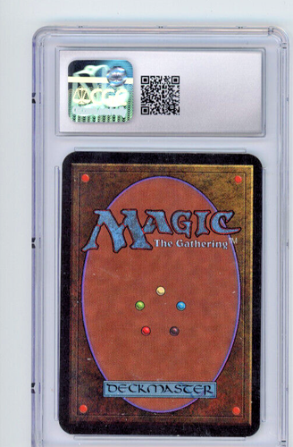 1993 Magic the Gathering MtG LIMITED EDITION Alpha IRON STAR CGC 7.5 - Picture 2 of 2
