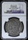 1892-CC $1 Morgan Silver Dollar NGC VF Details