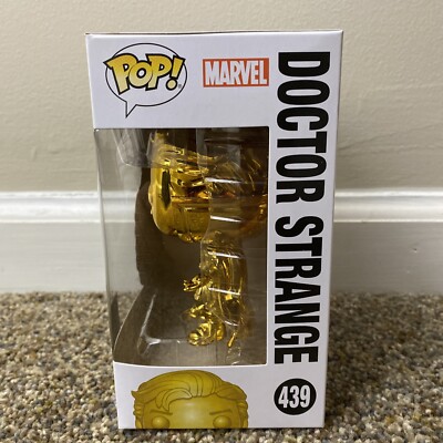 Funko Pop! Doctor Strange Gold Chrome Marvel #439 Vinyl
