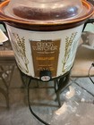 VINTAGE HAMILTON BEACH CROCK WATCHER SLOW COOKER POT 4 QT  MODEL 415-1